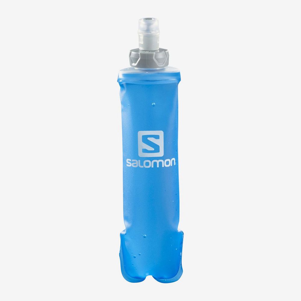 SALOMON SOFT FLASK 250ML/8OZ Philippines - Men's Trail Running Packs - Blue | 037198-ZOY